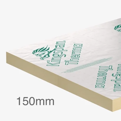 150mm Kingspan Thermapitch TP10 Pitched Warm Roof Insulation Board 150mm Kingspan Thermapitch TP10 Pitched Warm Roof Insulation Board