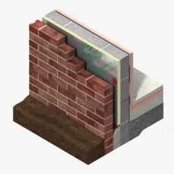 100mm Thermawall TW50 PIR Cavity Wall Insulation Board (pack of 5)