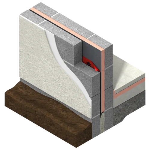 115mm Kingspan Kooltherm K106 Phenolic Cavity Board (pack of 4) 115mm Kingspan Kooltherm K106 Phenolic Cavity Board (pack of 4)