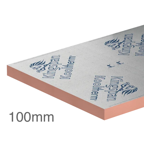 100mm Kingspan Kooltherm K108 Phenolic Cavity Board (pack of 5) 100mm Kingspan Kooltherm K108 Phenolic Cavity Board (pack of 5)