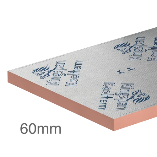 60mm Kingspan Kooltherm K108 Phenolic Cavity Board (pack of 8) 60mm Kingspan Kooltherm K108 Phenolic Cavity Board (pack of 8)