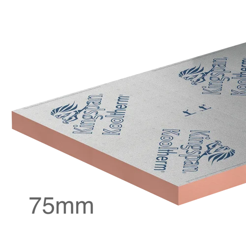 75mm Kingspan Kooltherm K108 Phenolic Cavity Board (pack of 6) 75mm Kingspan Kooltherm K108 Phenolic Cavity Board (pack of 6)