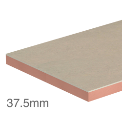 37.5mm Kingspan Kooltherm K118 Insulated Plasterboard (25mm phenolic insulation and 12.5mm plasterboard) - pack of 21 37.5mm Kingspan Kooltherm K118 Insulated Plasterboard (25mm phenolic insulation and 12.5mm plasterboard) - pack of 21