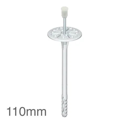 110mm Universal Insulation Panel Fixing with Metal Pin LMX10 (pack of 200) 110mm Universal Insulation Panel Fixing with Metal Pin LMX10 (pack of 200)