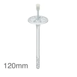 120mm Universal Insulation Panel Fixing with Metal Pin LMX10 (pack of 200)