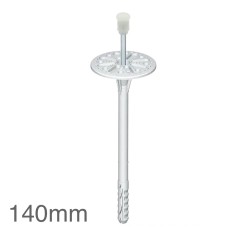 140mm Universal Insulation Panel Fixing with Metal Pin LMX10 (pack of 200) 140mm Universal Insulation Panel Fixing with Metal Pin LMX10 (pack of 200)