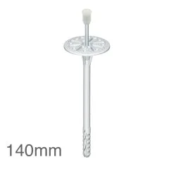140mm Universal Insulation Panel Fixing with Metal Pin LMX10 (pack of 200)