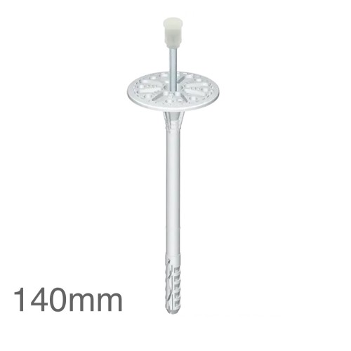 140mm Universal Insulation Panel Fixing with Metal Pin LMX10 (pack of 200) 140mm Universal Insulation Panel Fixing with Metal Pin LMX10 (pack of 200)