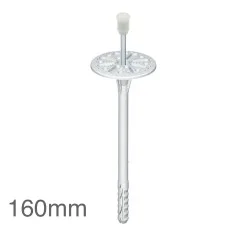160mm Universal Insulation Panel Fixing with Metal Pin LMX10 (pack of 200)