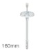 160mm Universal Insulation Panel Fixing with Metal Pin LMX10 (pack of 200) 160mm Universal Insulation Panel Fixing with Metal Pin LMX10 (pack of 200)