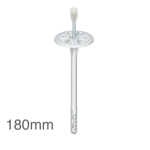 180mm Universal Insulation Panel Fixing with Metal Pin LMX10 (pack of 200) 180mm Universal Insulation Panel Fixing with Metal Pin LMX10 (pack of 200)