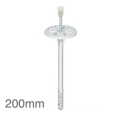 200mm Universal Insulation Panel Fixing with Metal Pin LMX10 (pack of 200) 200mm Universal Insulation Panel Fixing with Metal Pin LMX10 (pack of 200)