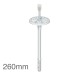 260mm Universal Insulation Panel Fixing with Metal Pin LMX10 (pack of 100)