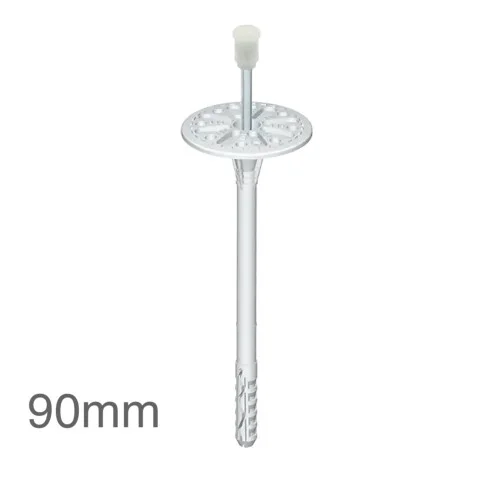 90mm Universal Insulation Panel Fixing with Metal Pin LMX10 (pack of 200) 90mm Universal Insulation Panel Fixing with Metal Pin LMX10 (pack of 200)