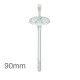 90mm Universal Insulation Panel Fixing with Metal Pin LMX10 (pack of 200) 90mm Universal Insulation Panel Fixing with Metal Pin LMX10 (pack of 200)
