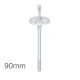 90mm Universal Insulation Panel Fixing with Metal Pin LMX10 (pack of 200) 90mm Universal Insulation Panel Fixing with Metal Pin LMX10 (pack of 200)