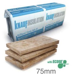 75mm DriTherm 37 Standard Cavity Slab Knauf (pack of 8) 75mm DriTherm 37 Standard Cavity Slab Knauf (pack of 8)
