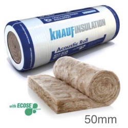 50mm Earthwool Acoustic Insulation Roll Knauf (Split 2 x 600mm) 50mm Earthwool Acoustic Insulation Roll Knauf (Split 2 x 600mm)