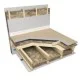 100mm Earthwool Acoustic Insulation Roll Knauf (Split 2 x 600mm) 100mm Earthwool Acoustic Insulation Roll Knauf (Split 2 x 600mm)