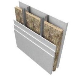 100mm Earthwool Acoustic Insulation Roll Knauf (Split 2 x 600mm)