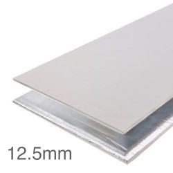 12.5mm Knauf Vapour Panel - Foil Backed Plasterboard - 1200mm x 2400mm 12.5mm Knauf Vapour Panel - Foil Backed Plasterboard - 1200mm x 2400mm