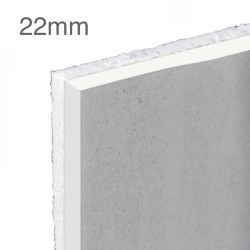 22mm Knauf EPS Thermal Laminate Insulation Board - (12.5mm EPS and 9.5mm Plasterboard) 22mm Knauf EPS Thermal Laminate Insulation Board - (12.5mm EPS and 9.5mm Plasterboard)
