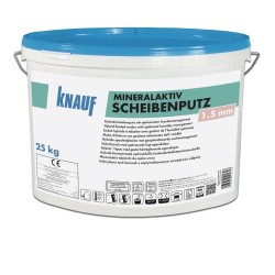 Knauf MineralAktiv Scheibenputz - Mineral Render - Stone Texture 1.5mm Grain - 25kg tub