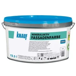 Knauf MineralAktiv Fassadenfarbe - MineralAktiv Facade Paint - 12.5 litre tub