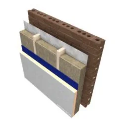 75mm Rocksilk RS45 Universal Insulation Slab Knauf (pack of 6)