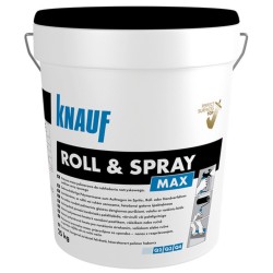 Knauf Roll and Spray Max - Readymade Polymer Putty - 25 Kg Knauf Roll and Spray Max - Readymade Polymer Putty - 25 Kg