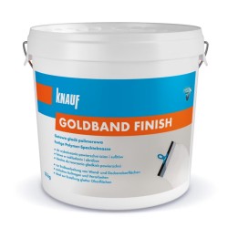 Knauf Goldband Finish - Readymade Polymer Plaster - 18 Kg Knauf Goldband Finish - Readymade Polymer Plaster - 18 Kg