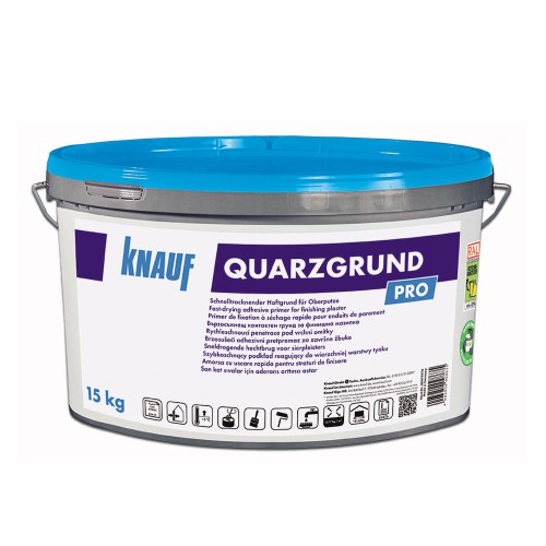 Knauf Quarzgrund Pro Primer - Containing Quartz Primer - 15kg bucket Knauf Quarzgrund Pro Primer - Containing Quartz Primer - 15kg bucket