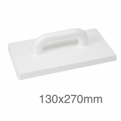 Polystyrene Float - Finishing Float for Plastering - 130mm x 270mm Polystyrene Float - Finishing Float for Plastering - 130mm x 270mm
