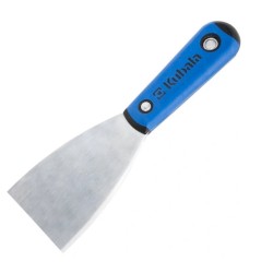 25mm Kubala Stainless Steel Spatula - Conically Ground Edge - 2K Soft handle - Silver Line 25mm Kubala Stainless Steel Spatula - Conically Ground Edge - 2K Soft handle - Silver Line