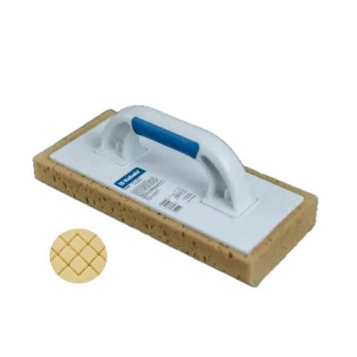 Kubala Plastic Float With X-Shaped Block Cut Washboy Sponge - for Cleaning Tiles - 140mm x 280mm Kubala Plastic Float With X-Shaped Block Cut Washboy Sponge - for Cleaning Tiles - 140mm x 280mm