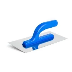 Kubala Stainless Steel Flat Trowel for Adhesive Plaster and Mortar - 130mm x 270mm