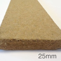 25mm Wood Fibre Fillerboard - Compressible Joint Filler for Concrete Construction - 100mm x 2200mm - pack of 10