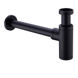Marmox Basin Drain Bottle Trap - Black