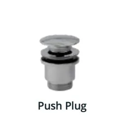 Marmox Basin Push Plug Drain