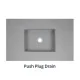 Marmox Multiboard Tileable Wall Hanging Basin - Push Plug Drain - 770mm x 485mm x 100mm Marmox Multiboard Tileable Wall Hanging Basin - Push Plug Drain - 770mm x 485mm x 100mm