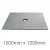 Marmox Showerlay Point - Centre Draining  Shower Tray - 22mm x 1200mm x 1200mm