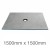 Marmox Showerlay Point - Centre Draining  Shower Tray - 24mm x 1500mm x 1500mm