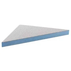 Marmox Shower Corner Shelf - 240mm x 240mm x 30mm - Tileable Waterproof Shelf for Wetrooms