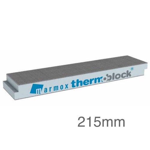 215mm Marmox Thermoblock 100mm thick (box of 6).