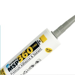 Marmox MSP360 Fire - Premium Adhesive and Sealant - 290ml - Grey