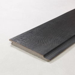 18mm Millboard Envello Shadow Line Plus Cladding Board - Burnt Cedar - 200mm x 3600mm 18mm Millboard Envello Shadow Line Plus Cladding Board - Burnt Cedar - 200mm x 3600mm