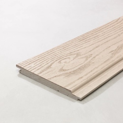 18mm Millboard Envello Shadow Line Plus Cladding Board - Limed Oak - 200mm x 3600mm 18mm Millboard Envello Shadow Line Plus Cladding Board - Limed Oak - 200mm x 3600mm
