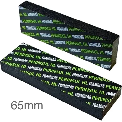 65mm Foamglas Perinsul HL High-density Insulation Slab - 215mm x 450mm - pack of 12 65mm Foamglas Perinsul HL High-density Insulation Slab - 215mm x 450mm - pack of 12