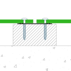 100mm PVC Foam Gasket for Timber Studs - 090/100P - 10m roll