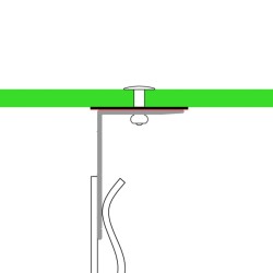105mm Anti-Rattle PVC Foam Gasket Tape - 090/105N - 25m roll